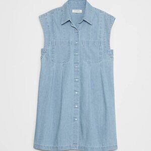 Banana Republic  Utility Mini Shirtdress – Size M (Pre‑Owned)